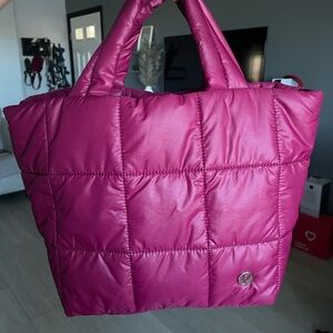lululemon Mini Quilted Tote Bag - Deep Luxe